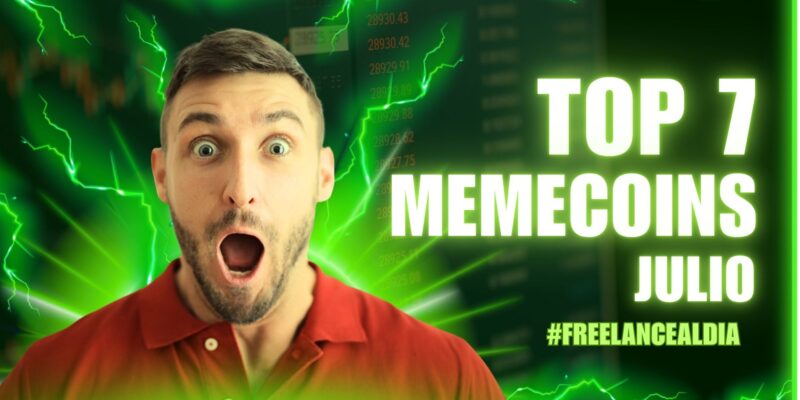 Las 7 Memecoins más Populares de Julio de 2025